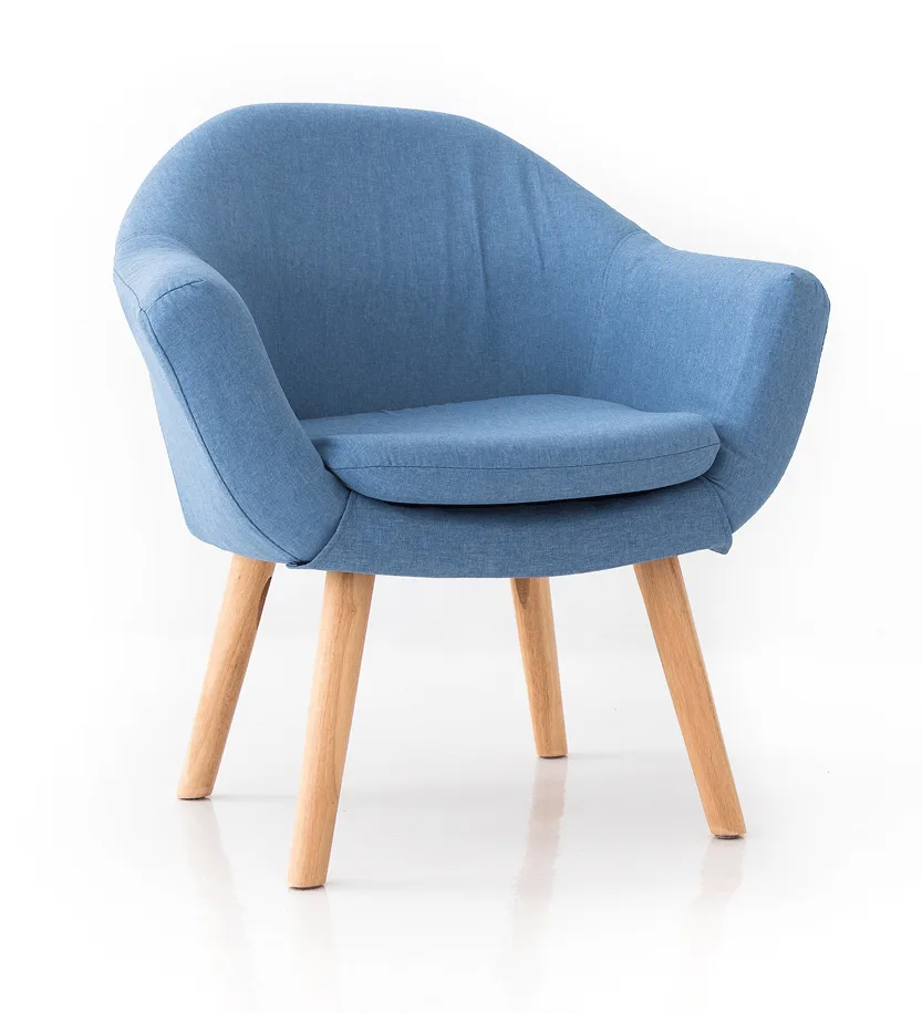 Ergonomic Wingback Lounge Chair Featuring Soft Cushions and
 - 世界杯竞猜